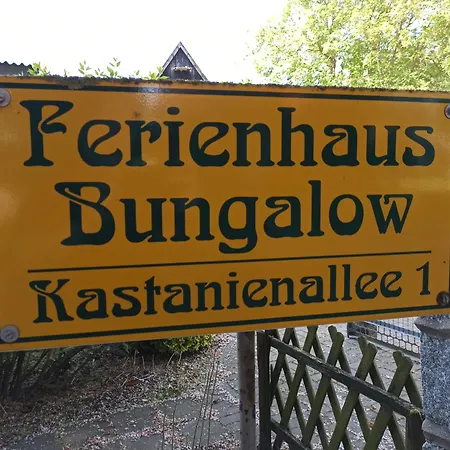 펜션 Ferienhaeuschen Kastaniennallee Im Herzen Von Ruegen Samtens